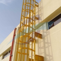 	FRP Cage Ladder - FRP Grating